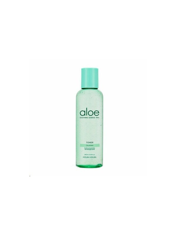 Holika Holika Aloe 98% Soothing Essence - Заспокійливий тонік для обличчя 200 мл