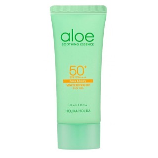 Holika Holika Aloe Soothing Essence - Krem przeciwsłoneczny wodoodporny SPF50+ 100 ml