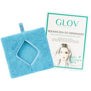 GLOV Comfort Bouncy Blue make-up removal glove 1 piece