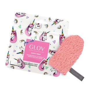 GLOV Quick Treat Cheeky Peach make-up removal glove 1 piece