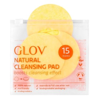 GLOV Natural Cleansing Biodegradable Cleansing Pads 15 pcs