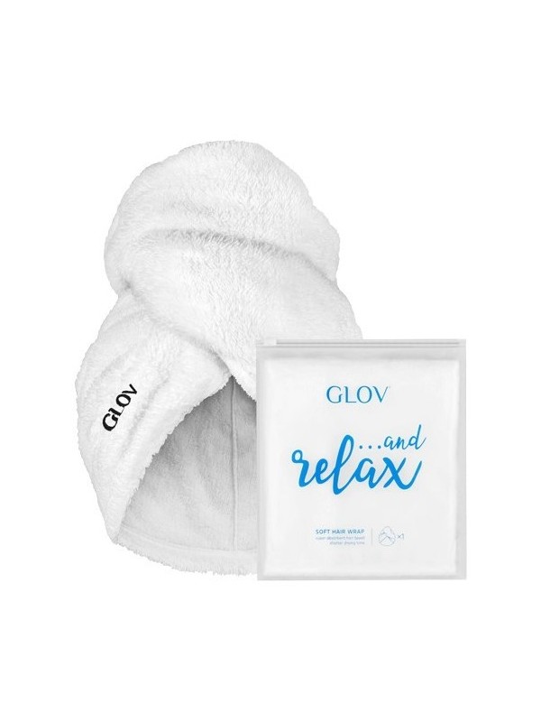 GLOV Hair Wrap Тюрбан для волосся білий 1 шт