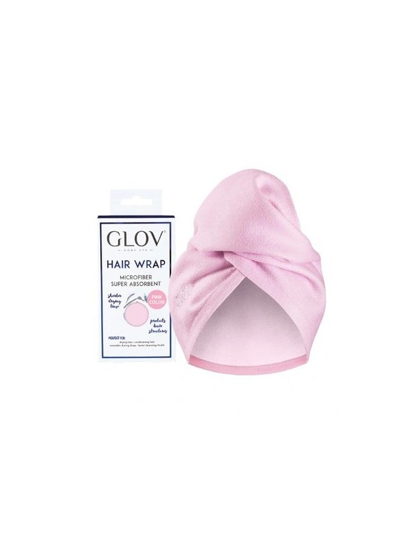 GLOV Hair Wrap Hair turban pink 1 piece