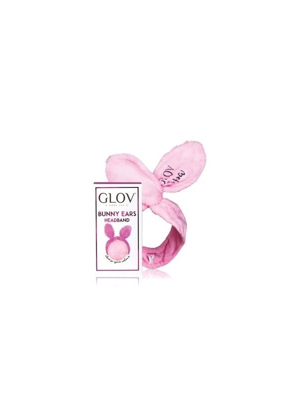 Пов'язка на голову GLOV Bunny Ears Pink Ear 1 шт