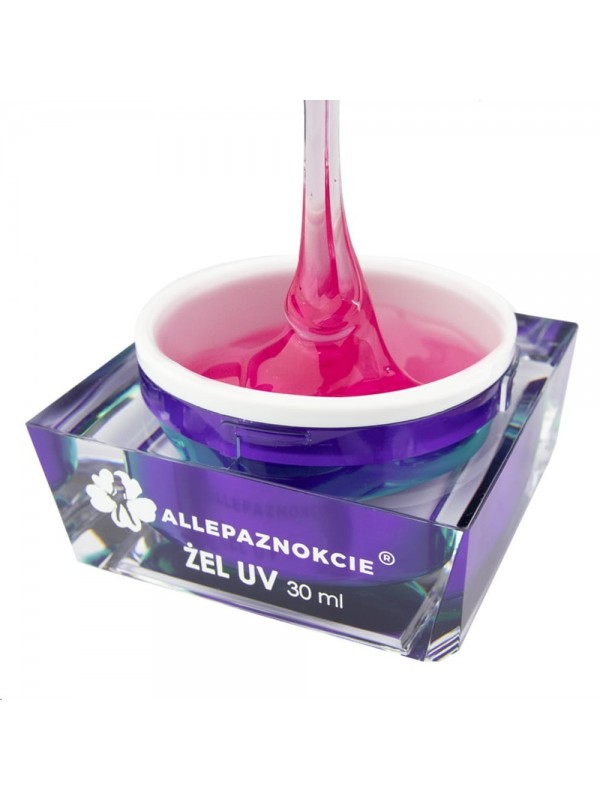 MollyLac Гель для нігтів нарощування Jelly Pink Glass 30 мл