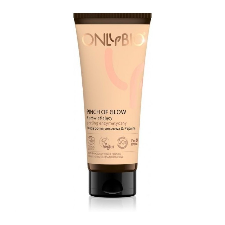 ONLYBIO Pinch of Glow Enzyme Peeling Illuminating Sinaasappelwater & Papaïne 75 ml