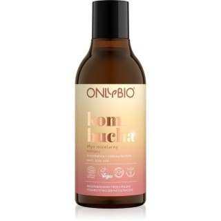 ONLYBIO Kombucha matujący Płyn micelarny Brzoskwinia & Zielona hebata 300 ml(26-05-2025)