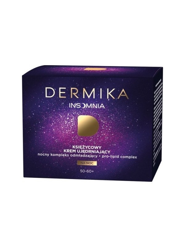 Dermika INSOMIA Moon Firming Face Cream 50-60+ Нічний комплекс омолодження + Проліпідний комплекс 50 мл