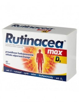 Rutinacea Max D3 60 tabletek