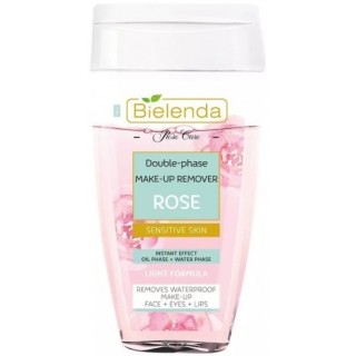 Bielenda ROSE CARE Двофазний засіб для зняття макіяжу з обличчя 140 мл