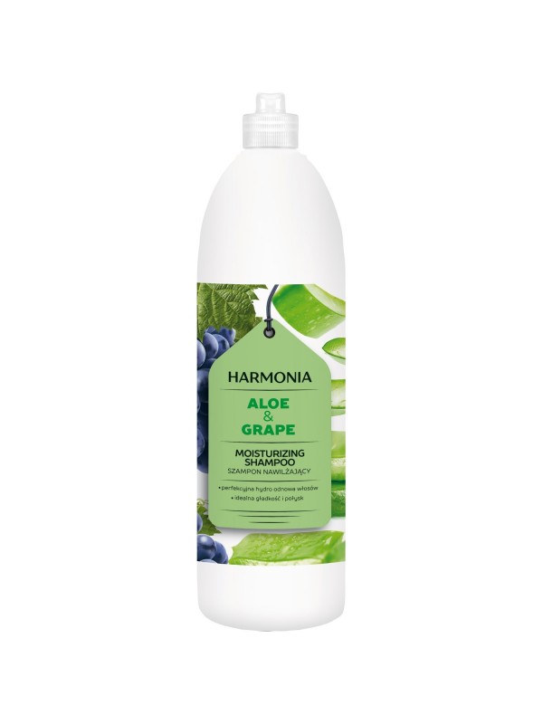 Harmonia Haarshampoo Hydraterende Aloë en Druif 1000 ml