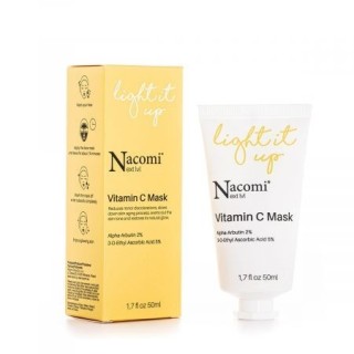 Nacomi Next Level Light it Up Brightening Face Mask with Vitamin C 50 ml