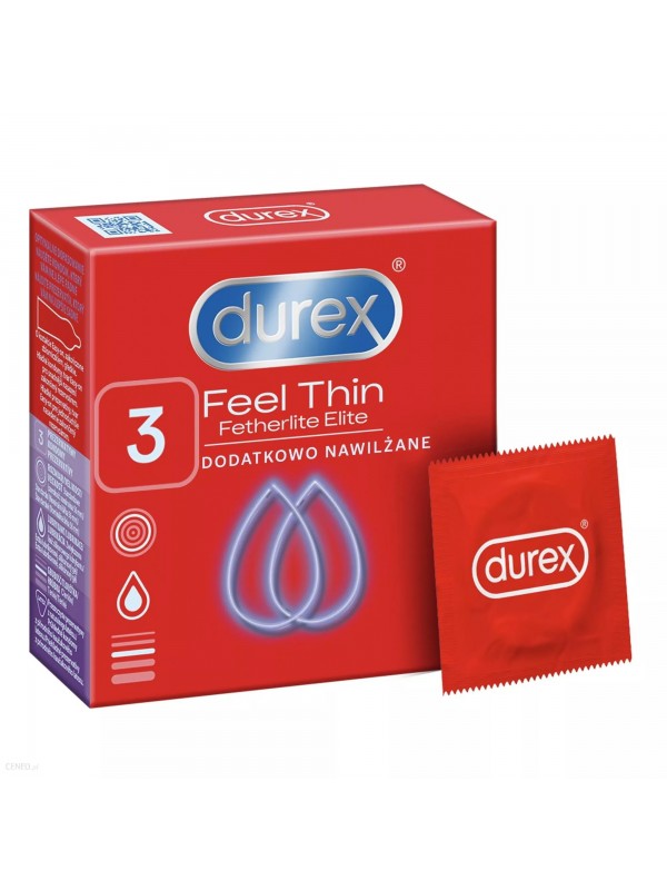 Презервативи Durex Feel Thin 3 шт