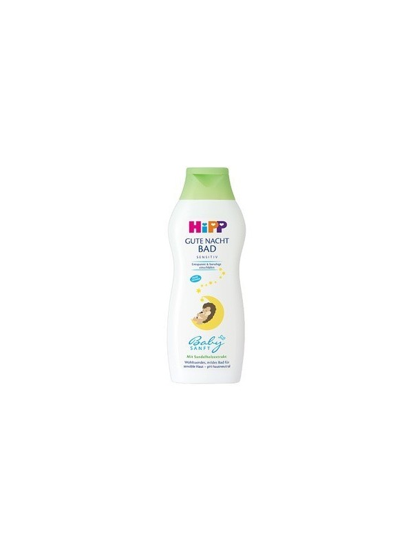 Hipp Babysanft Sensitive For Good Night Рідина для купання для дітей з 1 дня 350 мл