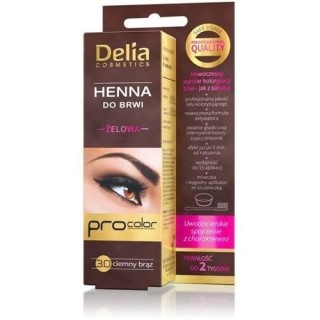 Delia Henna for eyebrows gel 3.0 Dark brown