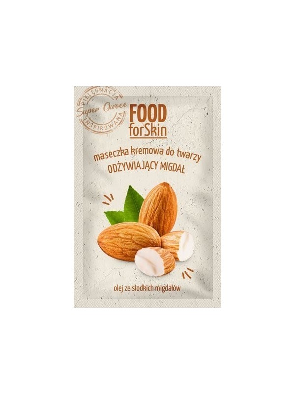 Marion Food for Skin Поживна крем-маска для обличчя Мигдаль 6 мл