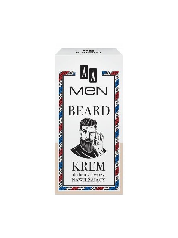 AA Men Beard Hydraterende baard- en gezichtscreme 50 ml