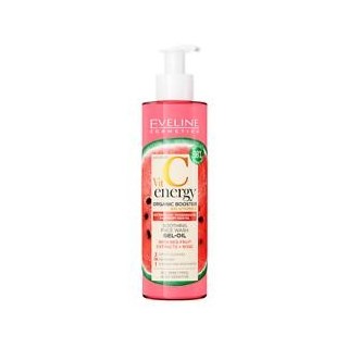 Eveline Vit C Energy Organic Booster verzachtende micellaire gel voor de gevoelige huid 200 ml