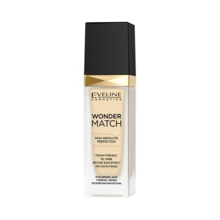 Тональна основа Eveline Wonder Match Luxurious Adapting Foundation /16/ Light Beige 30 мл