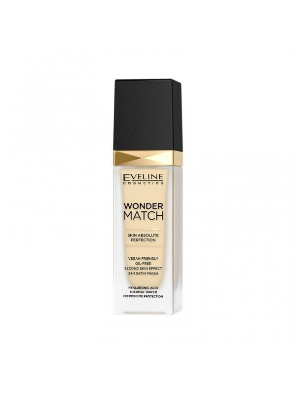 Тональна основа Eveline Wonder Match Luxurious Adapting Foundation /16/ Light Beige 30 мл