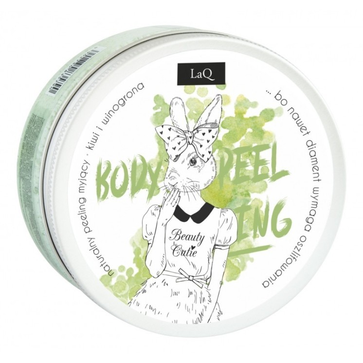 LaQ Króliczka Kiwi Wash and Scrub Peeling 200 ml