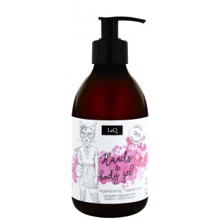 LaQ Hands & Body Gel Regenerating Shower Gel with the scent of Grapefruit and Green Tea 300 ml