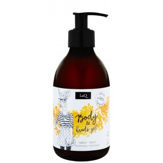 LaQ Body & Hands Gel Moisturizing shower gel with melon extract 300 ml