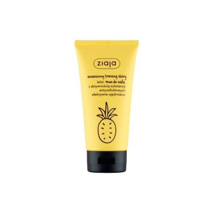 Ziaja Ananas Lichte Lichaamsmousse 160 ml