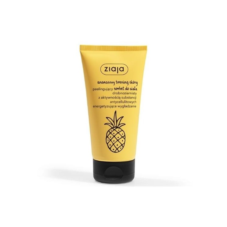Пілінг для тіла Ziaja з ананасовим Sorbet 160 мл