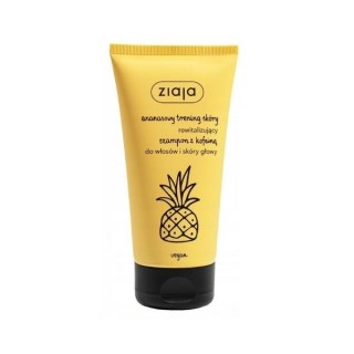 Shampoing capillaire à l'ananas Ziaja avec caféine 160 ml