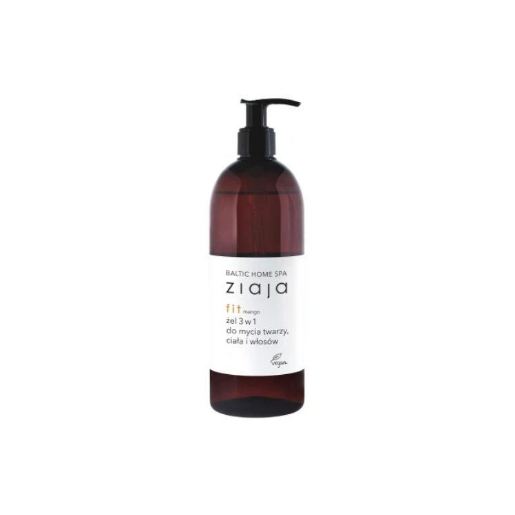 Gel douche 3 en 1 Ziaja Baltic Home Spa Fit 500 ml