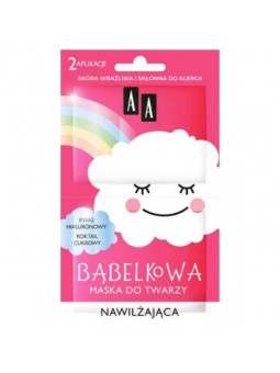 AA CHMURKA BĄBELKOWA Maska...