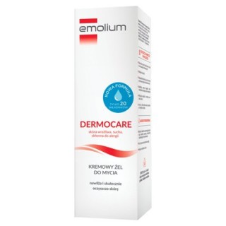 Emolium Dermocare Romige wasgel voor het lichaam 200 ml