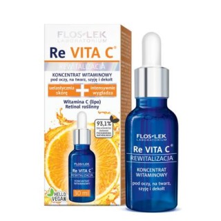 Floslek Re VITA C revitaliserend Serum voor de rijpere huid met Vitamine C 30 ml