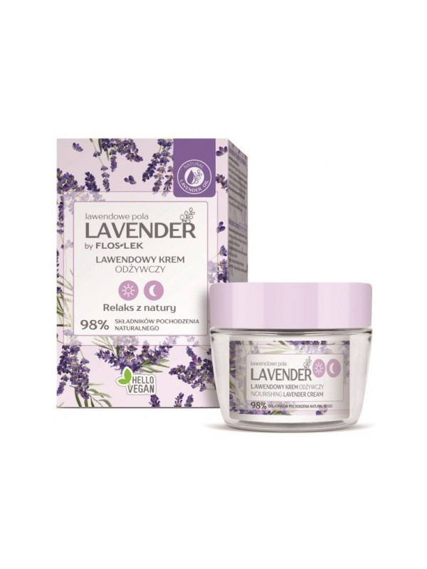 Floslek LAVENDER Voedende gezichtscrème 50 ml