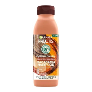 Garnier Fructis Macadamia Hair Food Smoothing Shampoo for dry and unruly hair 350 ml