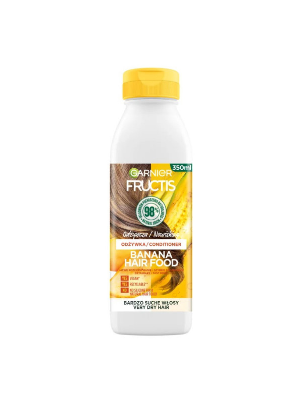 Garnier Fructis Banana Hair Voeding voedende Conditioner voor zeer droog haar 350 ml