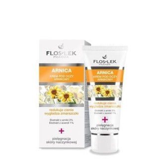 Floslek ARNICA Крем для очей Arnica зменшує темні кола і розгладжує зморшки 30 мл