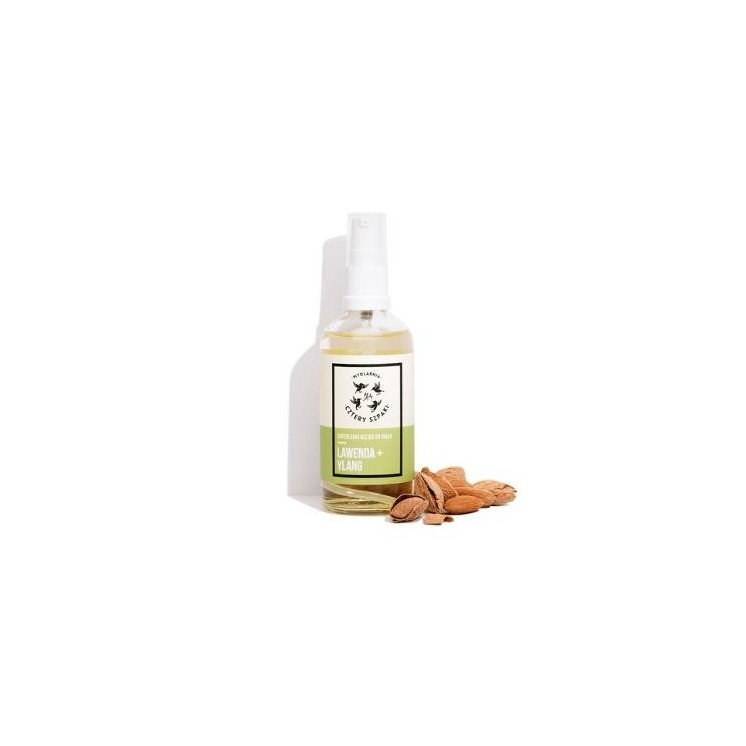Mydlarnia Cztery Szpaki huile corporelle super légère lavande + ylang-ylang 100 ml