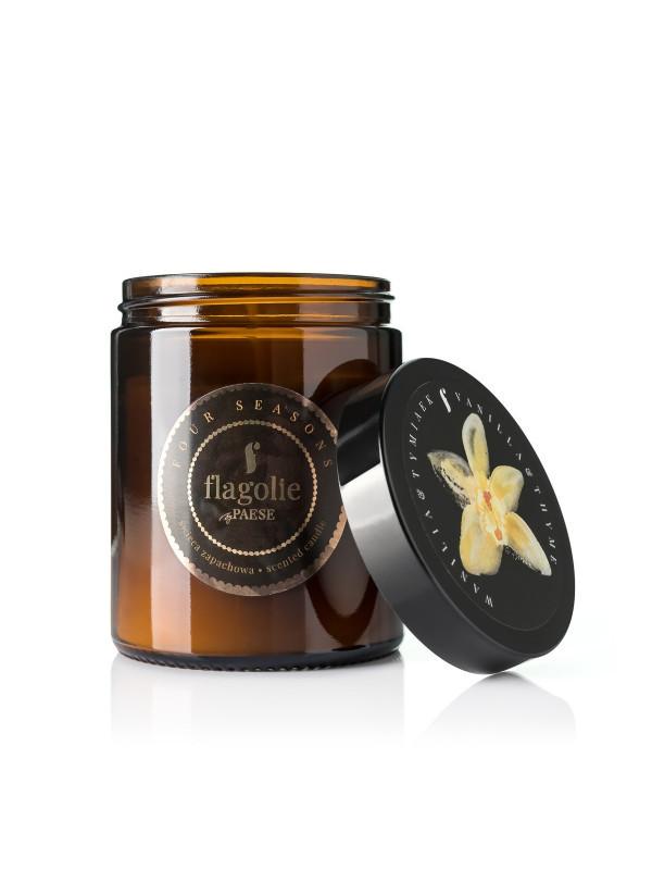 Flagolie Natural Soy Candle Vanilla and Thyme 120 g