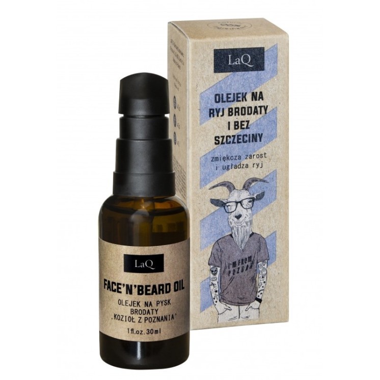 LaQ Kozioł z Poznania Aftershave i do baardolie 30 ml