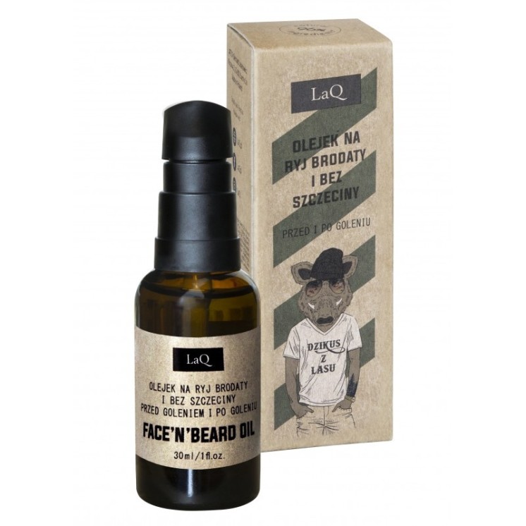 LaQ Savage from the Forest Aftershave i do baardolie 30 ml