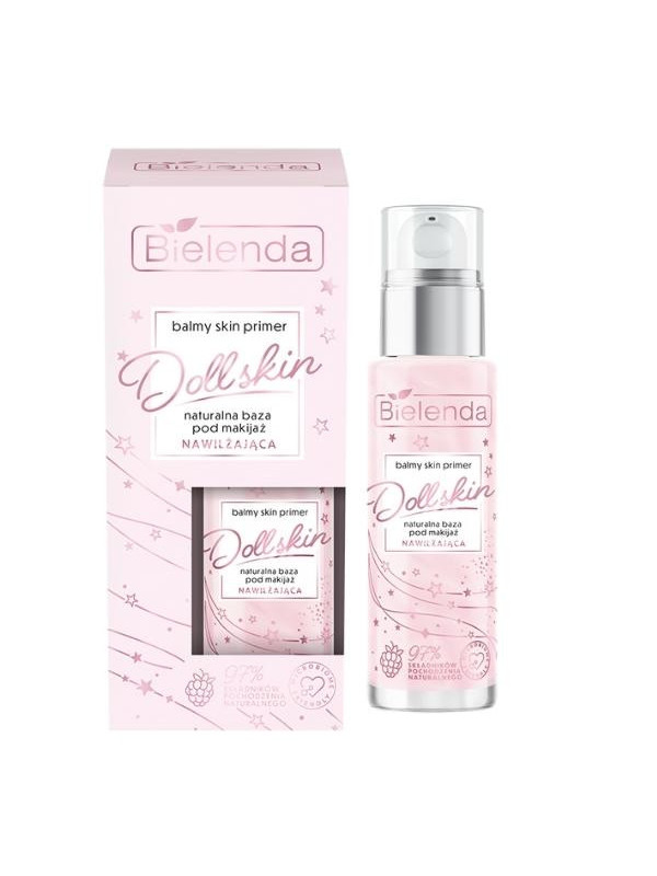 Bielenda Balmy Skin Primer Doll natuurlijke huid Hydraterende make-up basis 30 ml