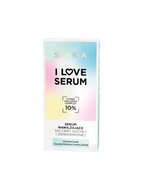 Soraya I LOVE SERUM Moisturizing serum for dry and dehydrated skin 30 ml