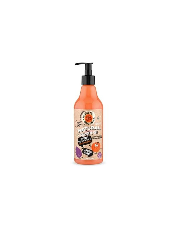 Гель для душу Planeta Organica Skin Super Good Natural Bomb Shower Gel для Energy шкіри, 500 мл