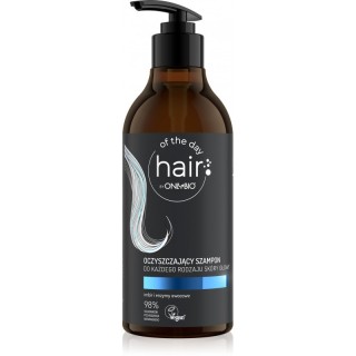 ONLYBIO Hair of the day Oczyszczający Szampon do każdego rodzaju skóry głowy 400 ml