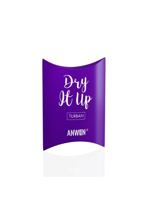 Anwen Dry It Up Turban Purple 1 шт