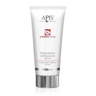 Apis Raspberry Glow Gel-Maske mit gefriergetrockneten Himbeeren 200 ml