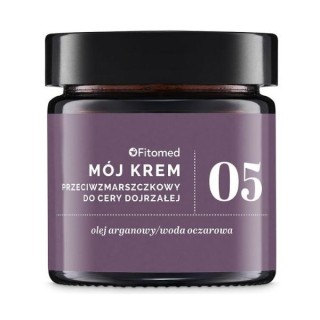 Fitomed Mój Krem No.5 arganowy przeciwzmarszczkowy Krem do cery suchej i dojrzałej 55 ml