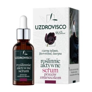 Uzdrovisco actieve plant anti-rimpel Serum Black Tulip 30 ml